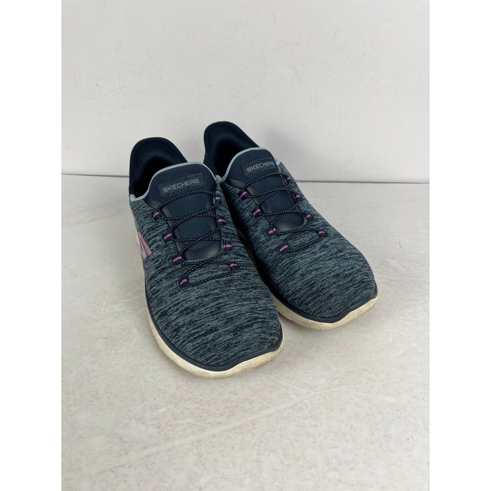 Skechers Slip-Ins Sneakers Women 8 Navy Ultra Flex 3.0 Hands Free Sporty Comfort - Picture 15 of 15